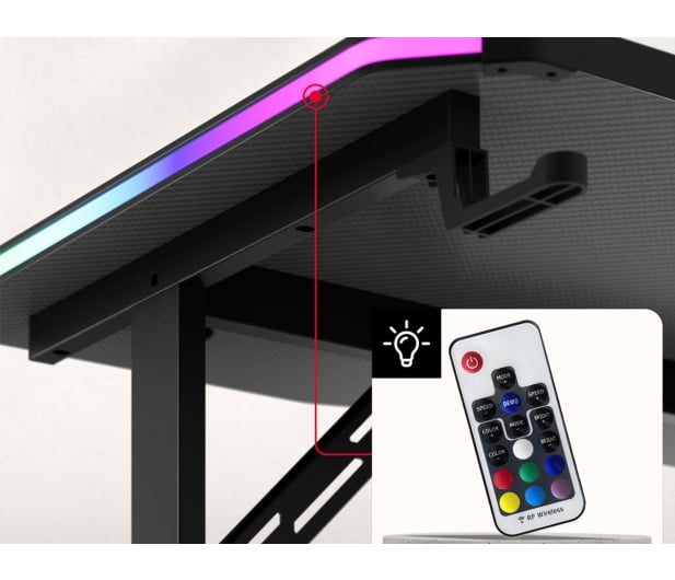 Huzaro Hero 4.6 RGB Black - 1364832 - zdjęcie 8